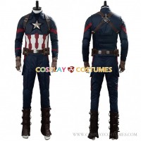 Steve Rogers Cosplay Costume From Avengers 4  Endgame Captain America