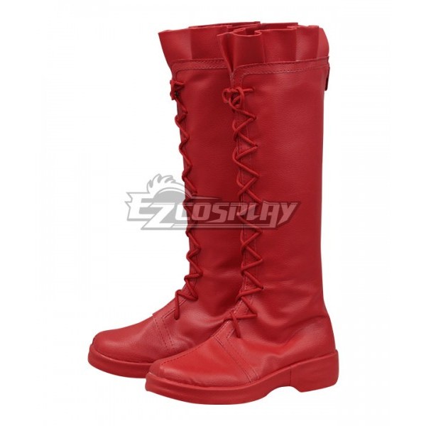 Tokyo Mew Mew Red Shoes Cosplay Boots