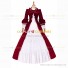 Victorian Style 18th Century Southern Belle Masquerade Red Ball Gown Dress