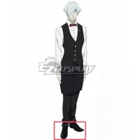 Death Billiards Decim Black Cosplay Shoes