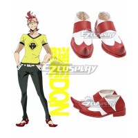 Kiznaiver Hajime Tenga Red Cosplay Shoes