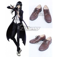 K Yatogami Kuroh Brown Cosplay Shoes