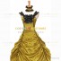 Steampunk Southern Belle Saloon Girls Theater Ruffles Yellow Dress Evening Gown