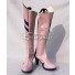 EVA Neon Genesis Evangelion Mari Makinami Illustrious Pink Shoes Cosplay Boots