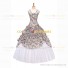 Victorian Period Southern Belle Floral Ball Gown Dress