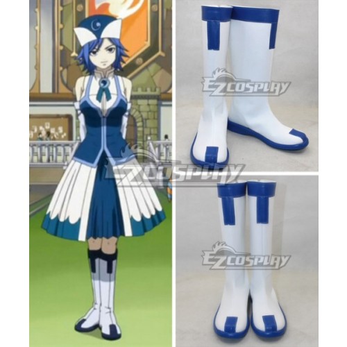 Fairy Tail Rain Woman Juvia Lockser Cosplay Boots