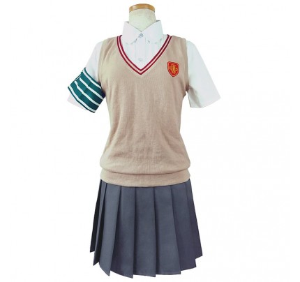 A Certain Scientific Railgun Kuroko Shirai School Uniform Cosplay Costume