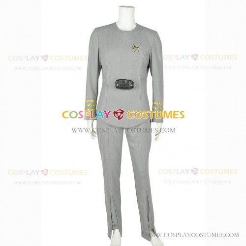 Spock Kirk Cosplay Costume for Star Trek Uniform Grey Full Set