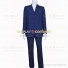 Doctor Who Cosplay Costume Blue Stripes Suit