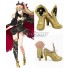 Fate Grand Order Lancer Ereshkigal Sprite2 Golden Cosplay Shoes