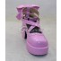 Love Live Valentine's Day Maid Nico Yazawa Pink Cosplay Shoes