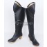 Overwatch OW Mercy Angela Ziegler Black Shoes Cosplay Boots