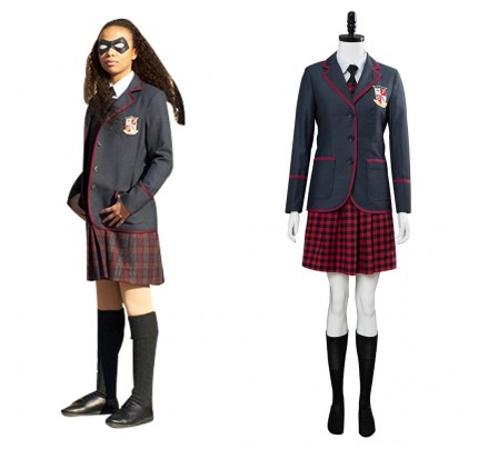 Umbrella Academy Girl School Uniform Cosplay Costume