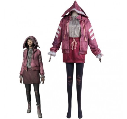 Dead By Daylight Feng Min Pink Cosplay Costume