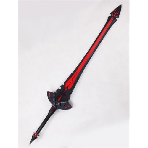 Fate Zero Berserker Aroundight Swrod in Red PVC Cosplay Prop