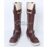 Fate Grand Order FGO Archer Billy The Kid Brown Shoes Cosplay Boots