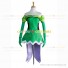 Fairy Tail Cosplay The Raijin Tribe Evergreen Costume Green Dress Set