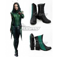 Marvel Guardians Of The Galaxy Vol. 2 Mantis Black Green Cosplay Shoes