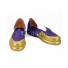 Fate Grand Order Caster Gilgamesh Golden Purple Cosplay Shoes