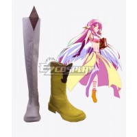 No Game No Life Nogomu Noraifu Jibril Jiburiru Boots Cosplay Shoes