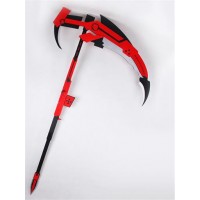 Ruby Crescent Rose the High Velocity Sniper-Scythe PVC Cosplay Prop