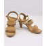 One Piece Nami Light Brown Cosplay Shoes