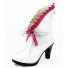 Fate Grand Order Valentines Maid Rin Tohsaka White Red Shoes Cosplay Boots