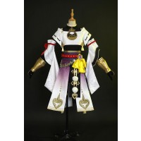 Genshin Impact Kujou Sara Cosplay Costume