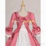 Herrlich Victorian Fancy Prom Stage Wedding Formal Dress Pink