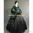 Victorian Style Marie Antoinette Brocaded Dress Gothic Clothing Green