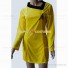 Star Trek TOS Cosplay Costume Yellow Dress Uniform