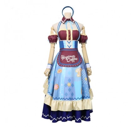 BanG Dream Hikawa Hina Maid Cosplay Costume