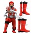 Super Sentai Engine Sentai Go-Onger Speed King Sosuke Esumi Red Shoes Cosplay Boots