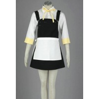 Vocaloid Kagamine Rin Maid Cosplay Costume