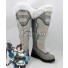 Overwatch OW Dr. Mei Ling Zhou Grey Shoes Cosplay Boots