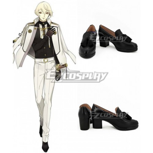 Touken Ranbu Higekiri Black Cosplay Shoes