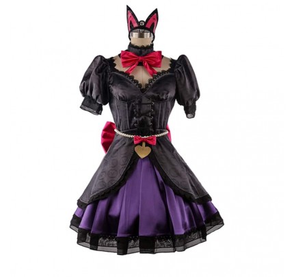 Overwatch D.VA Hana Song Black Cat Cosplay Costume