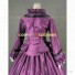 High Quality Victorian Style Queen Royal Lady Fantasy Dress Theater Reenactment Costume Dark Mauve