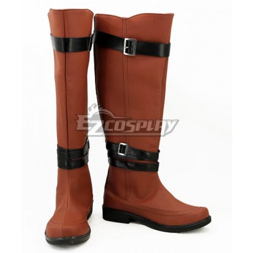 Fire Emblem Sothe Brown Shoes Cosplay Boots