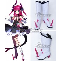 Fate EXTRA CCC Fate Grand Order Lancer Elizabeth Bathory White Shoes Cosplay Boots