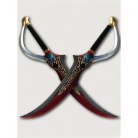 23" Final Fantasy Type-0 Rem Double Sabres PVC Cosplay Props