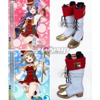 Love Live! Lovelive! Standard Bearer Kotori Minami Umi Sonoda White Shoes Cosplay Boots