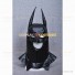Batman Black Leather Costume With Mask Full Set