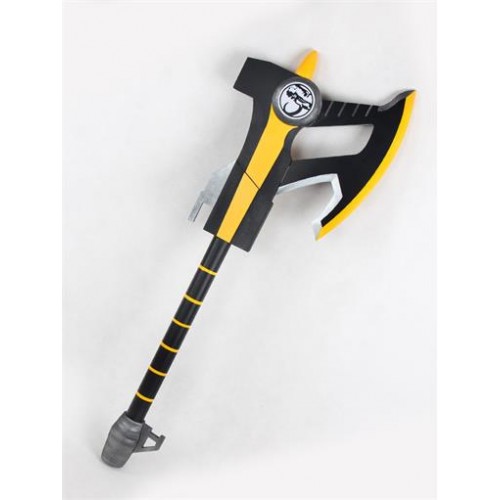 Power Rangers Black Ranger Power Axe PVC Cosplay Prop 1069