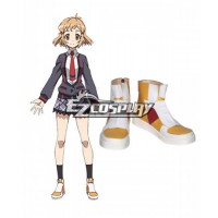 Symphogear Senki Zesshou Sinfonia Hibiki Tachibana Yellow Cospaly Shoes