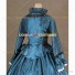 High Quality Victorian Style Queen Royal Lady Fantasy Dress Theater Reenactment Costume Emerald