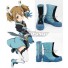 Sword Art Online Ordinal Scale Keiko Ayano Silica Shirika Movie Blue Shoes Cosplay Boots