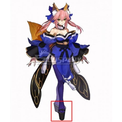 Fate Extra Tamamo no Mae Black Cosplay Shoes