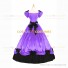 Civil War Southern Belle Lolita Victorian Theater Light Purple Long Ball Gown Dress