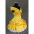 Beauty And The Beast Princess Belle Dress Cosplay Costume G